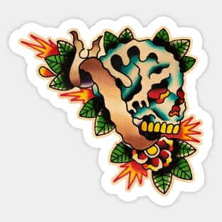 Skull Sticker